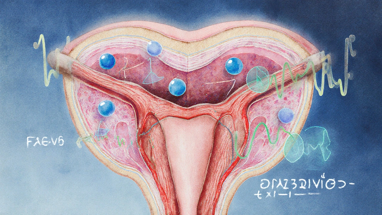 Illustration of blood vessels in the penis dilating as sildenafil blocks PDE‑5.