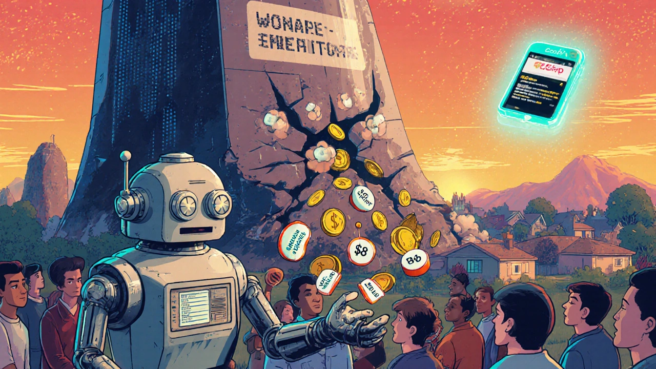 Robot pharmacist gives low-cost generic pills to uninsured patients as brand-name profits crumble