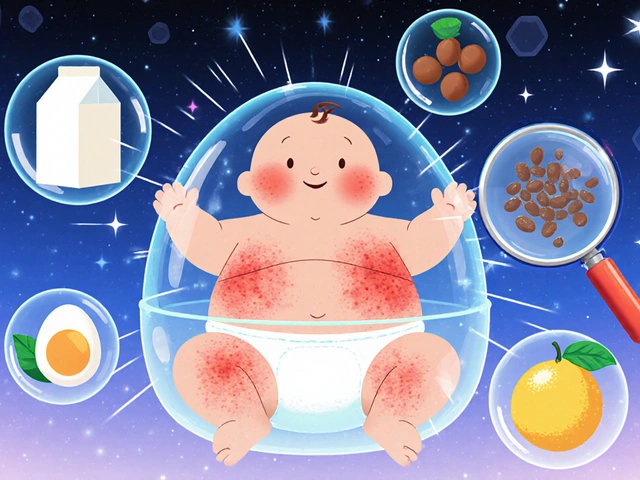 How to Treat Diaper Rash Caused by Food Allergies